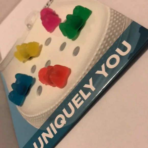 Gummy Bears JibBiTz 5 pack crocs new 3D - Picture 3 of 8